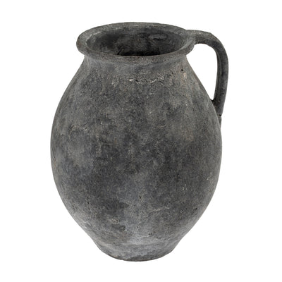 Rhodes Pitcher Vase - Black