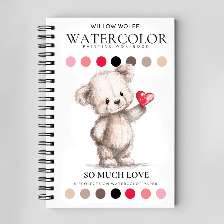 So Much Love Watercolour Workbook