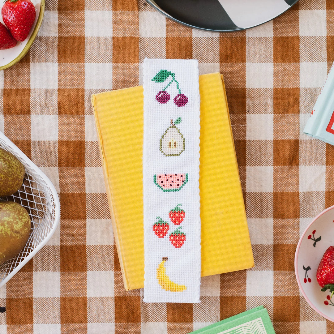 Fruit Bookmark Cross Stitch Kit