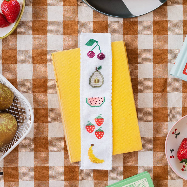 Fruit Bookmark Cross Stitch Kit