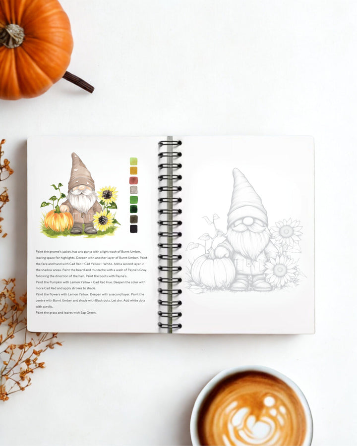 Fall Into Colour Watercolour Workbook
