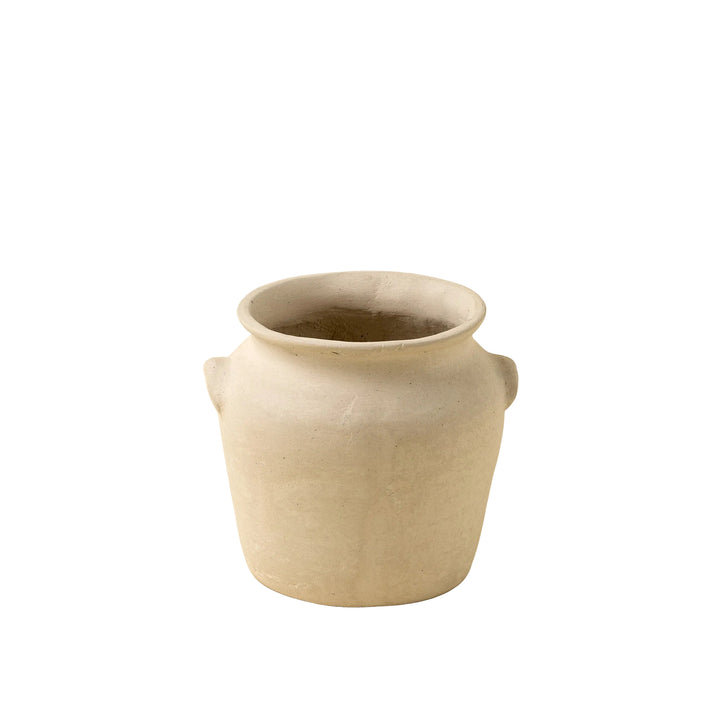 Milos Paper Mache Urn