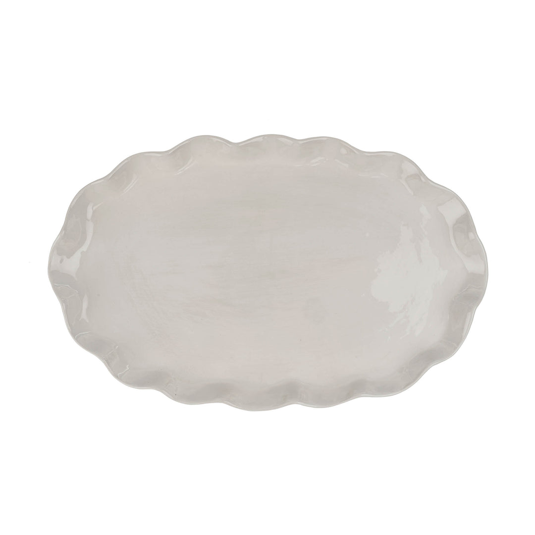 Scalloped Platter - L