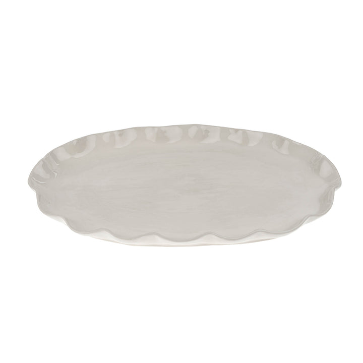 Scalloped Platter - L