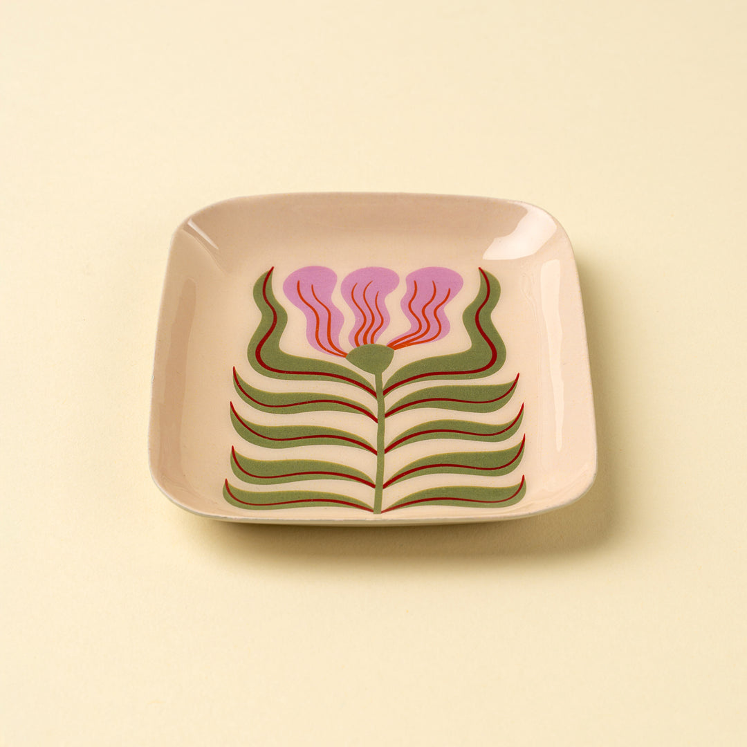 Bloom Enamelled Tray