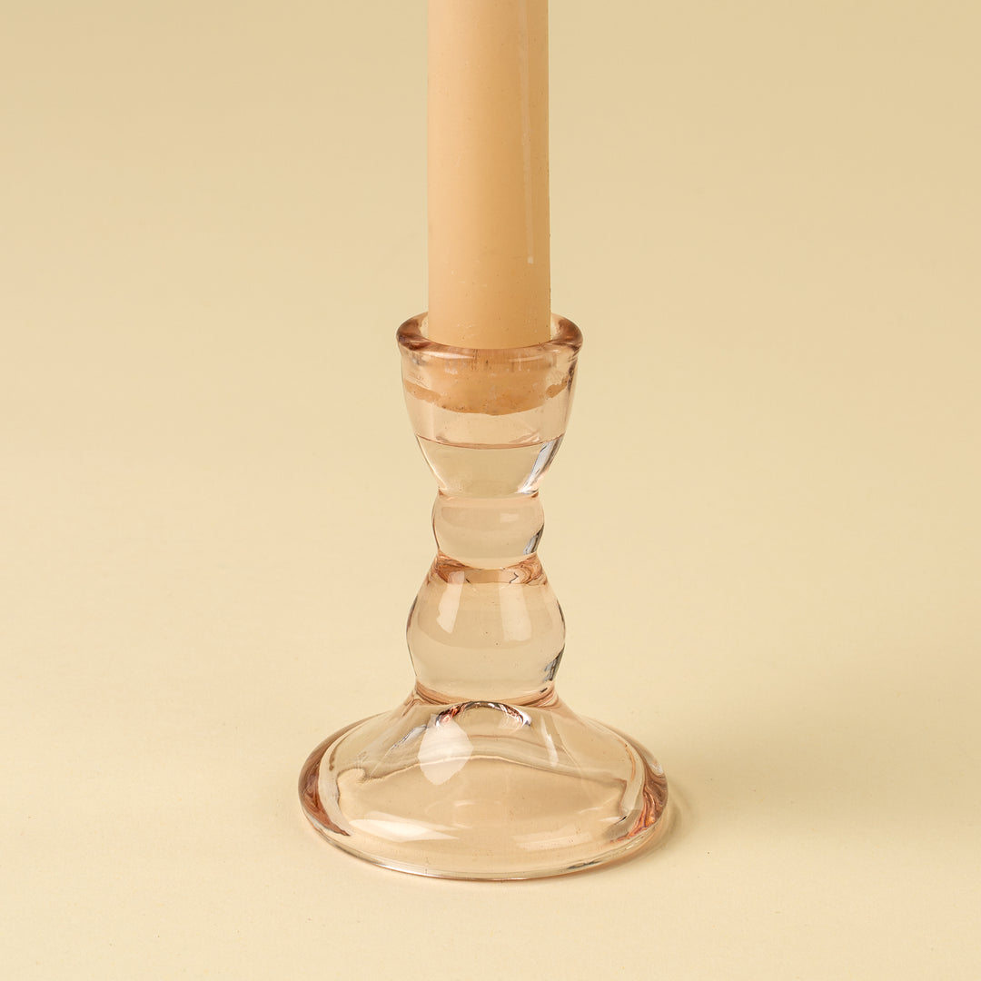 Castilla Taper Holder - Blush