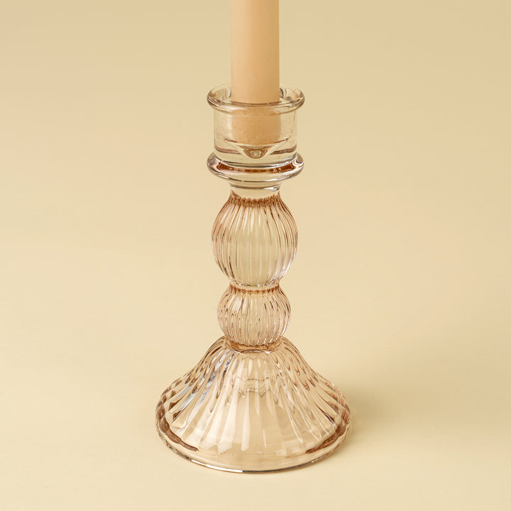 Castilla Taper Holder - Blush