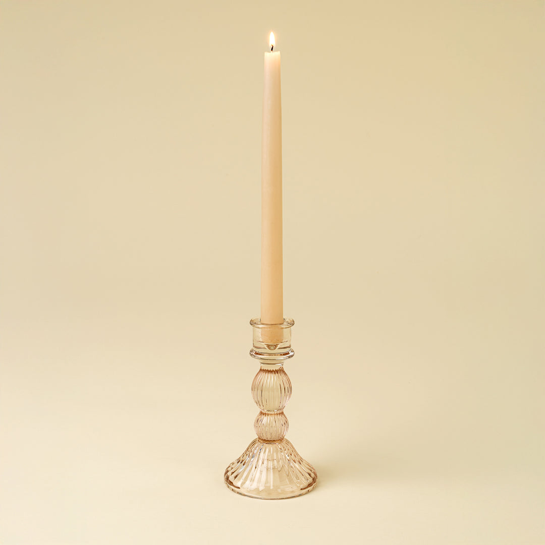 Castilla Taper Holder - Blush