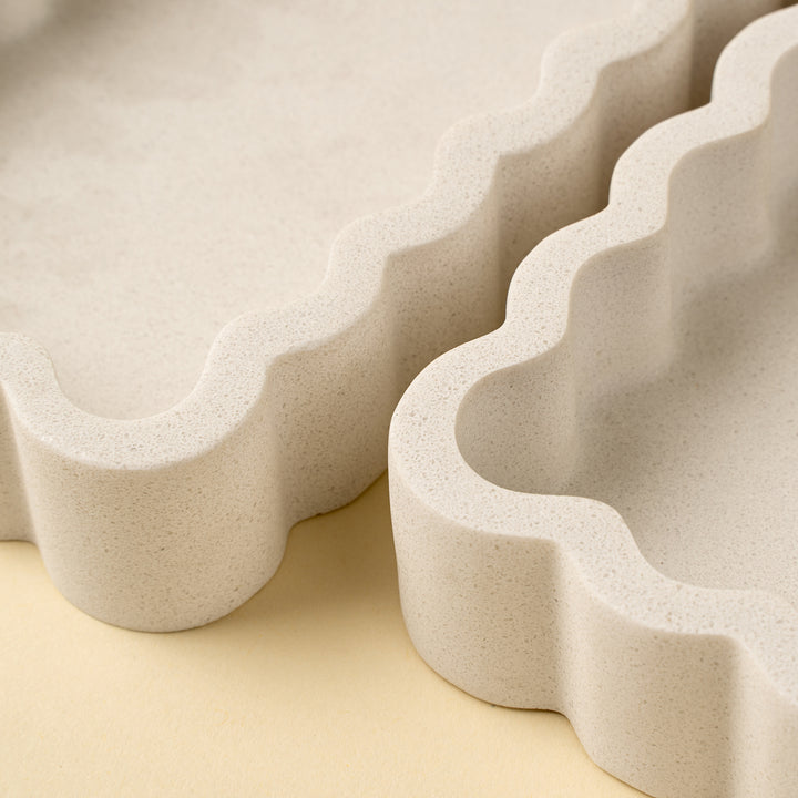 Scalloped Jewelry Tray