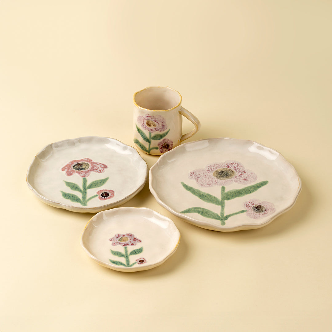 Painted Petal Mug - Aster