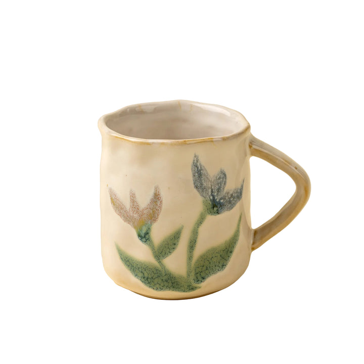 Painted Petal Mug - Iris