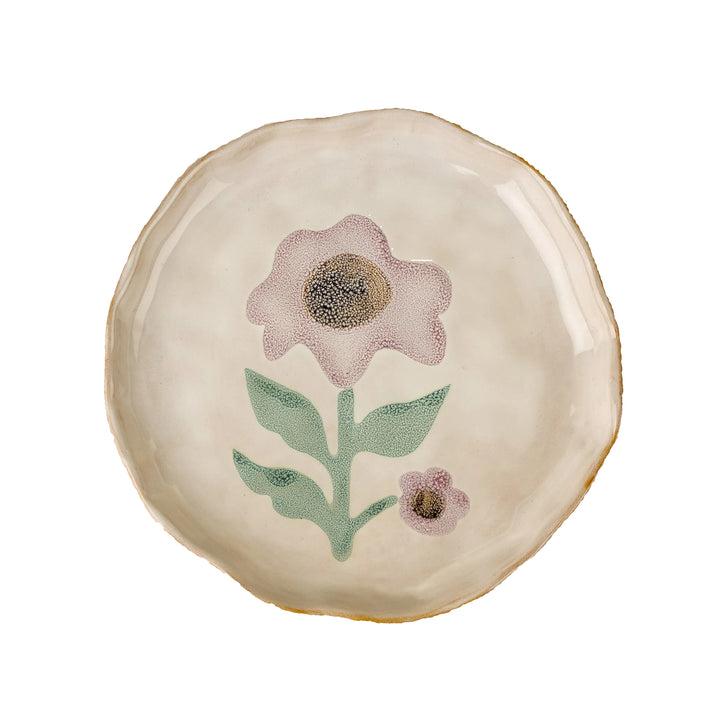 Painted Petal Plate - Aster - M