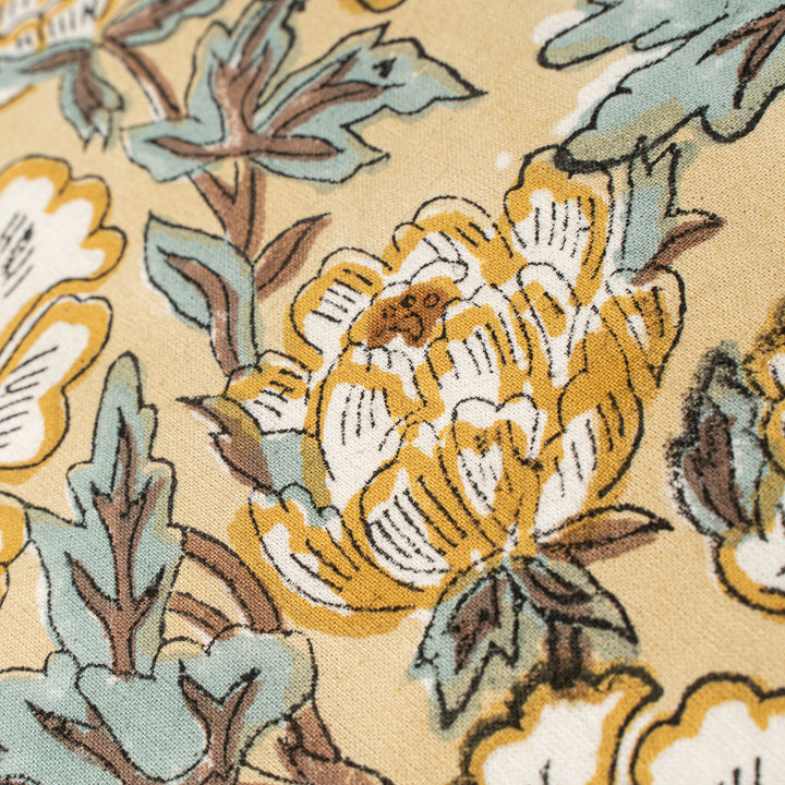 Lirien Block Print Pillow