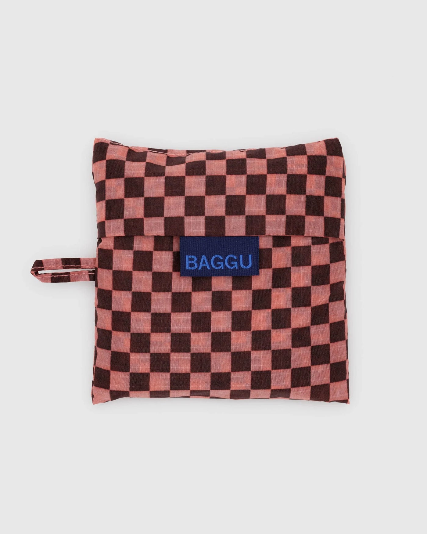 Baggu - Pink/Brown Check