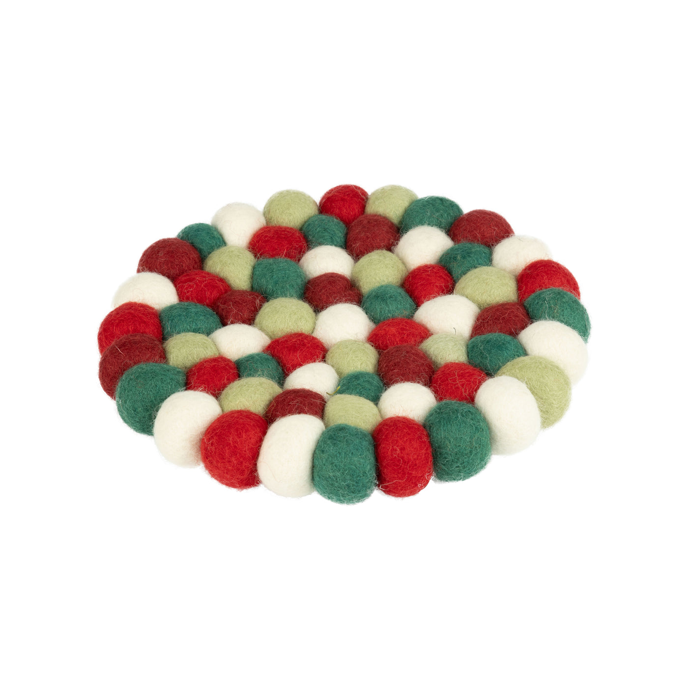 Felt Pom Pom Trivet