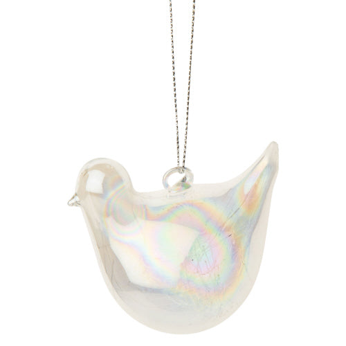 Iridescent Bird Ornament