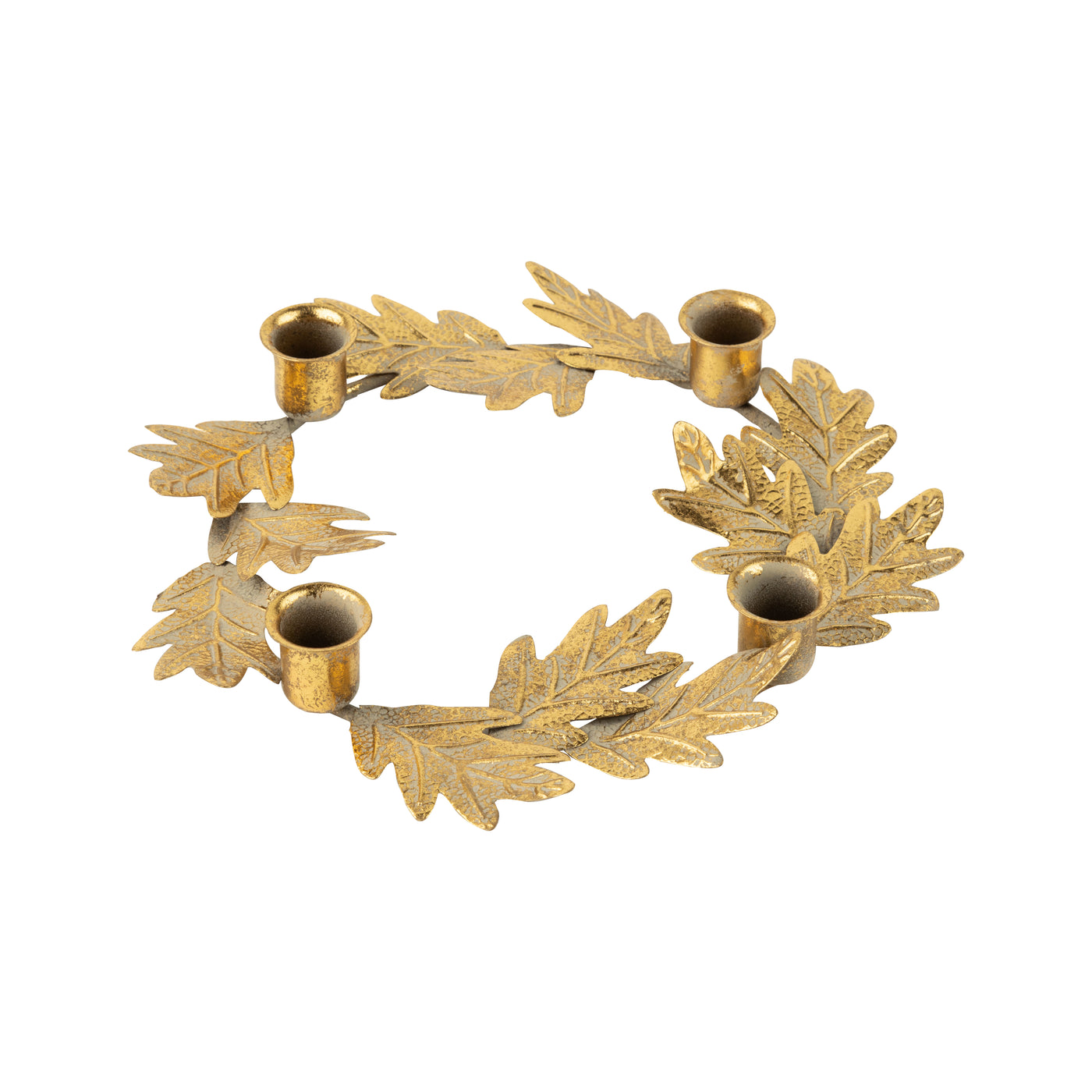 Oak Leaf Candle Ring