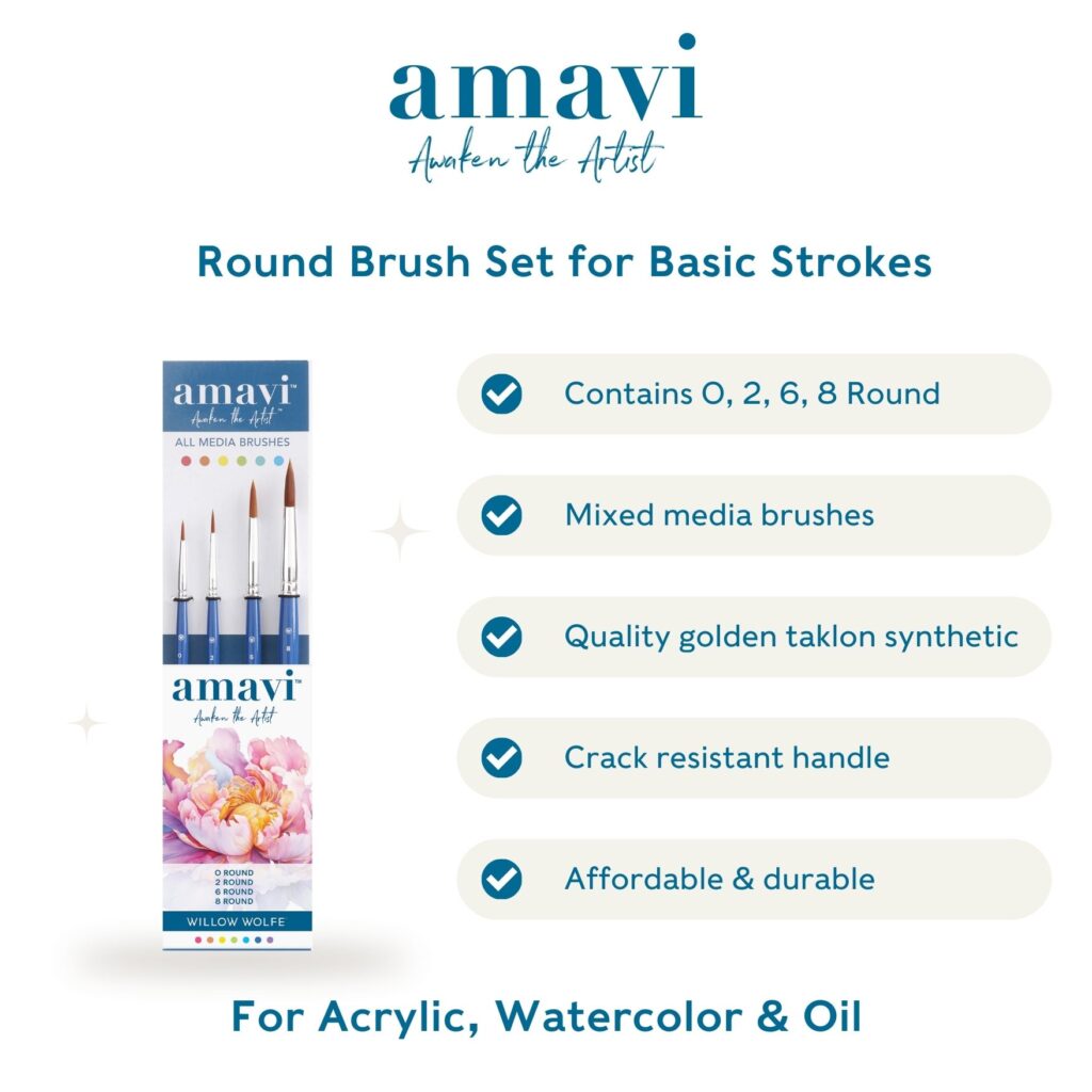Amavi Paint Brush Set