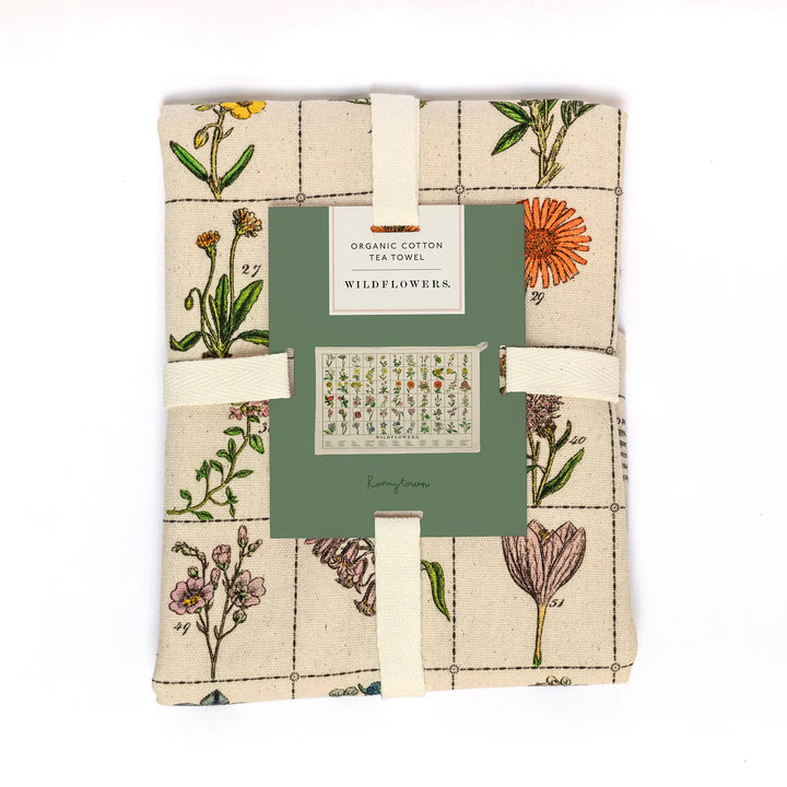 Wildflower Tea Towel