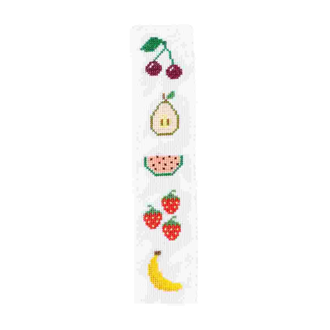 Fruit Bookmark Cross Stitch Kit