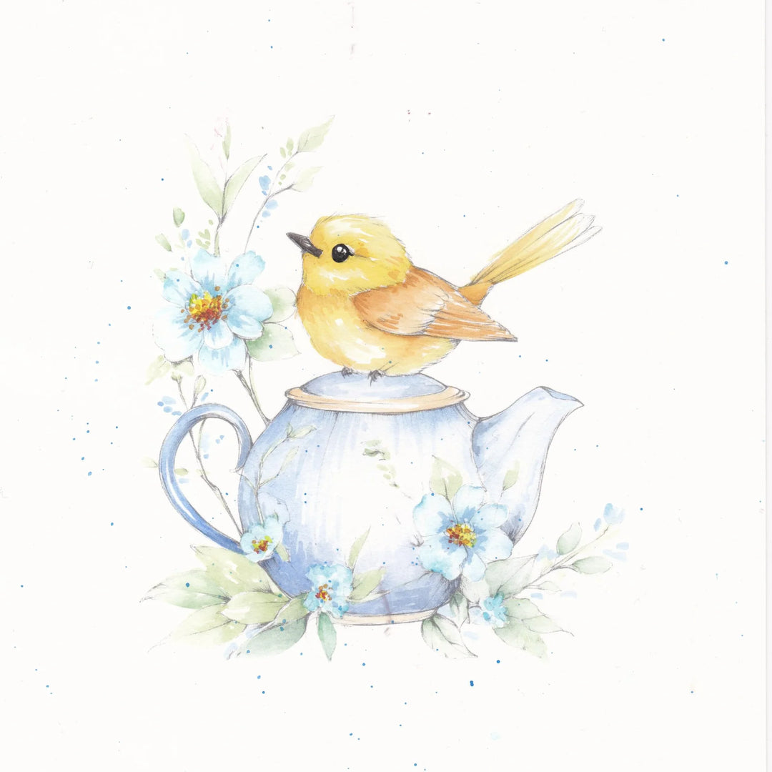 Feathers & Finery Watercolour Workbook