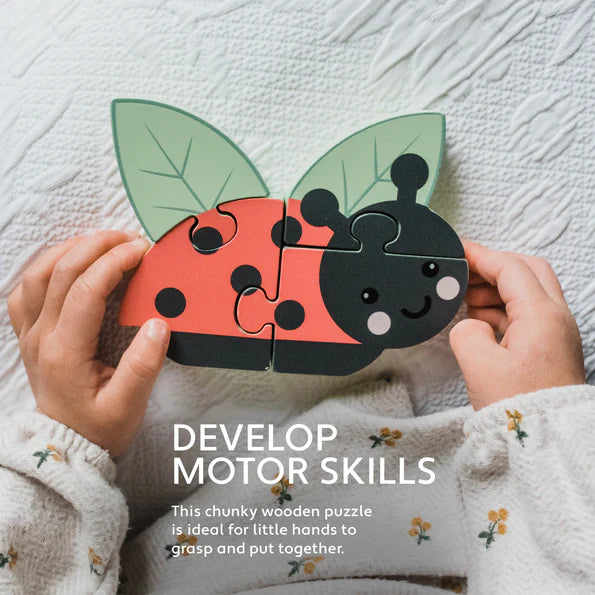 Ladybug Wooden Puzzle