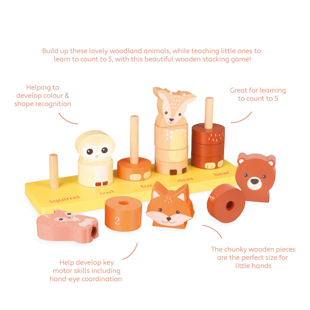 Woodland Animal Counting Game