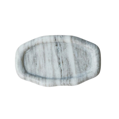 Organic Shaped Marble Tray