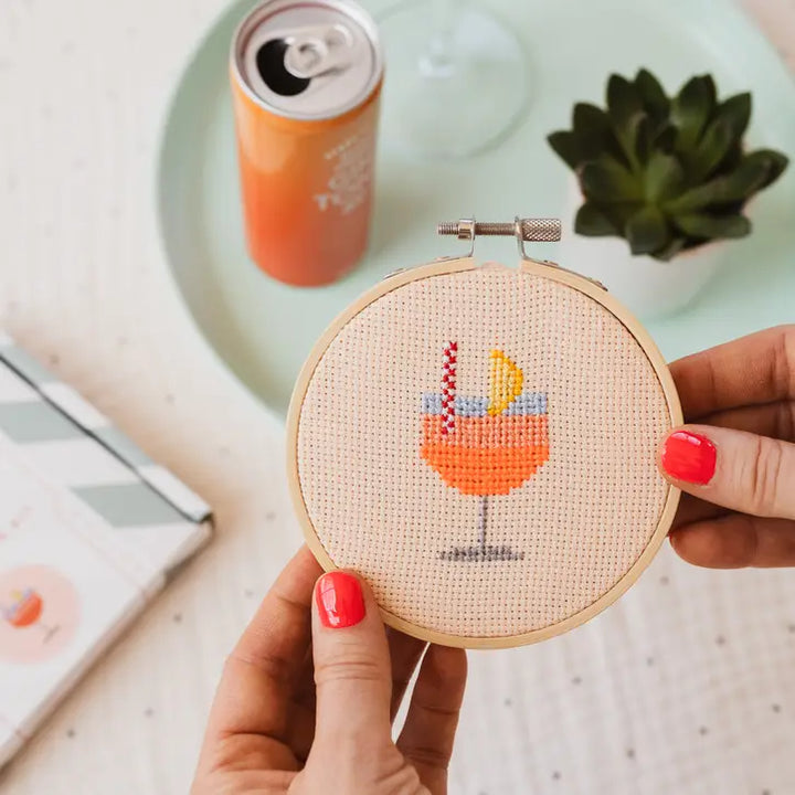 Aperol Cross Stitch Kit