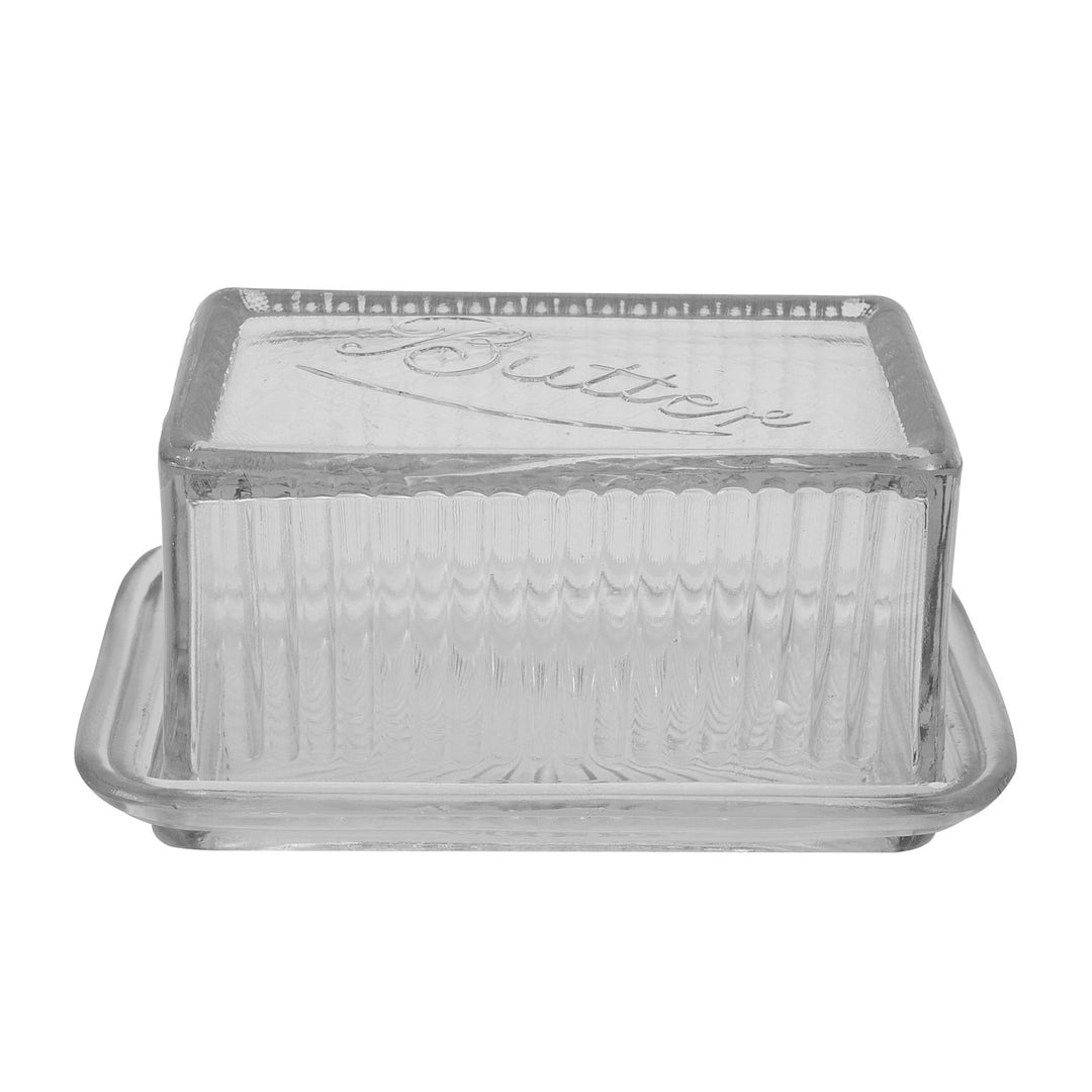Glass Butter Dish