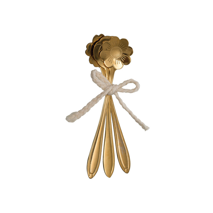 Flower Spoons S/3