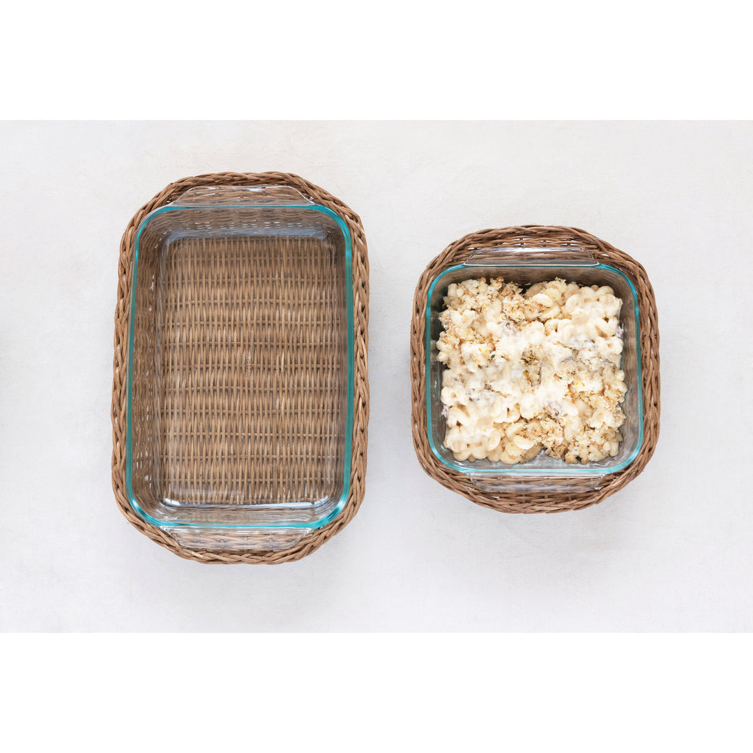 Rattan Casserole Basket
