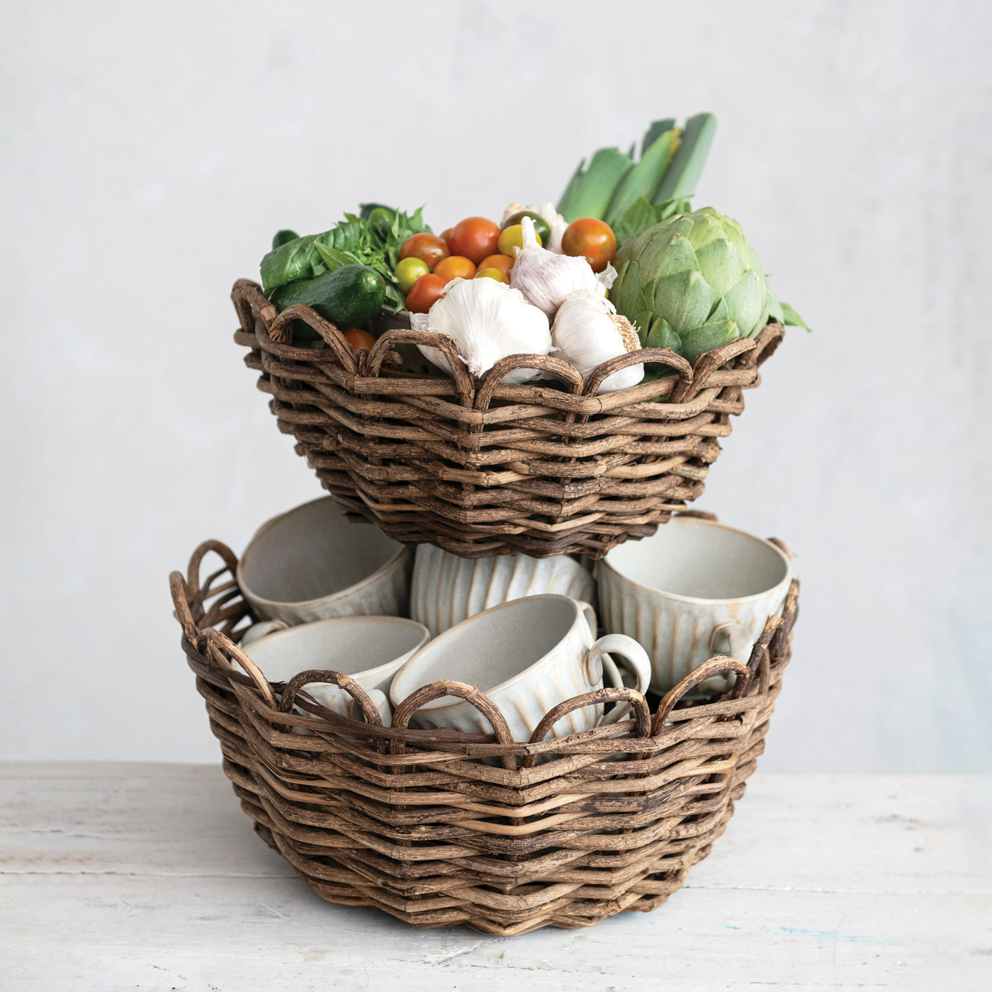 Woven Vine Basket