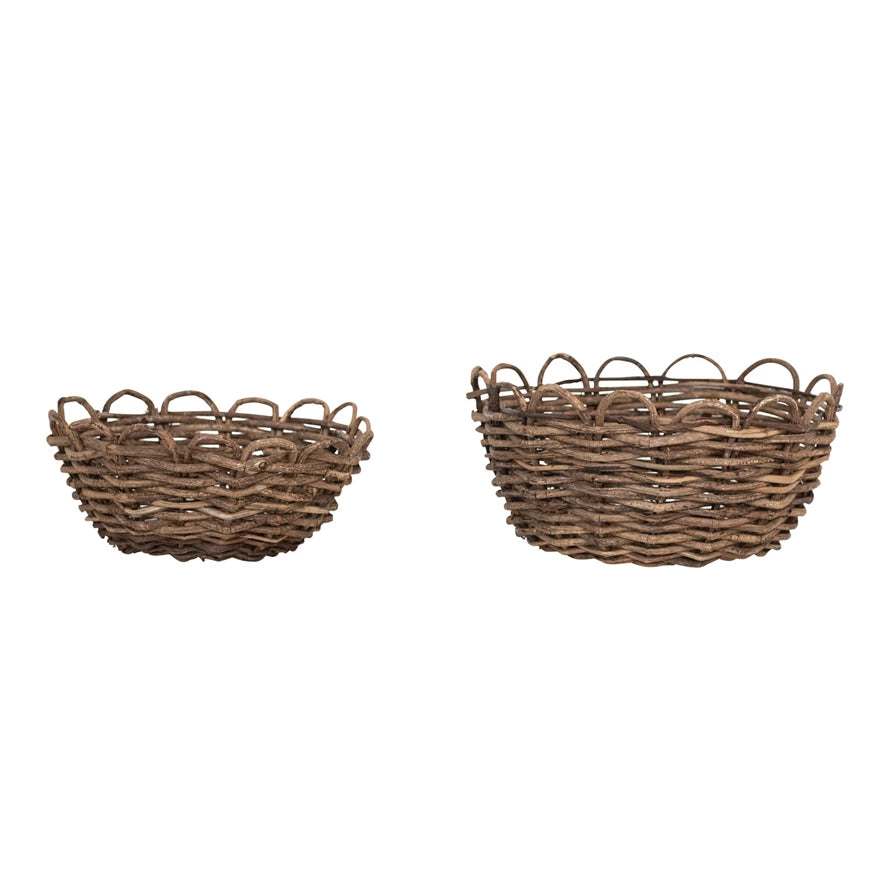 Woven Vine Basket