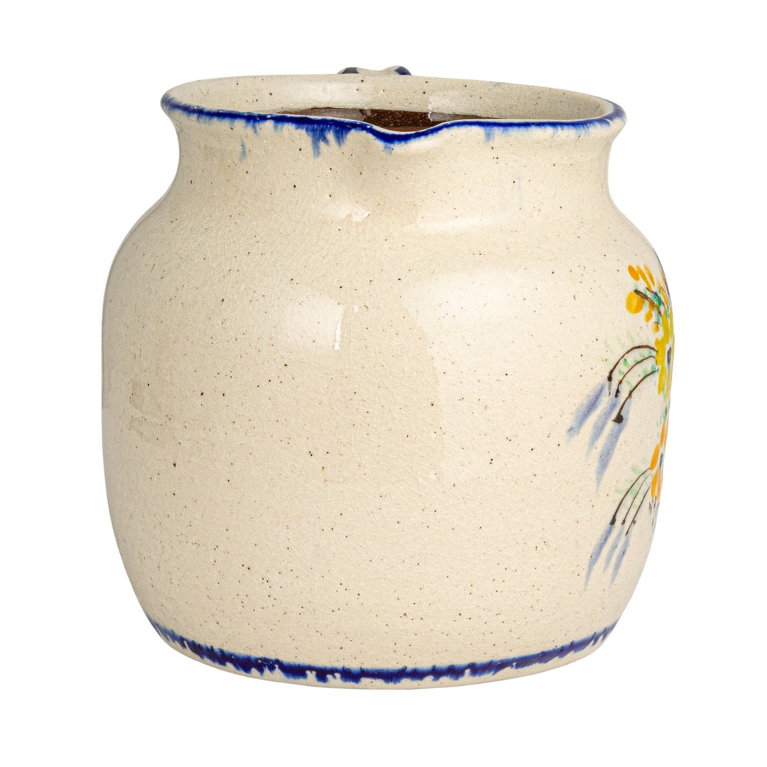 Floral Terracotta Vase