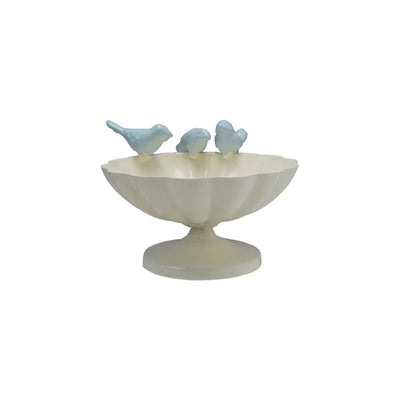 Metal Bowl w/ Birds