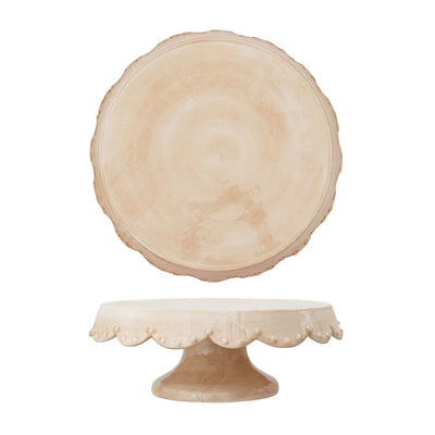 Stoneware Cake Stand