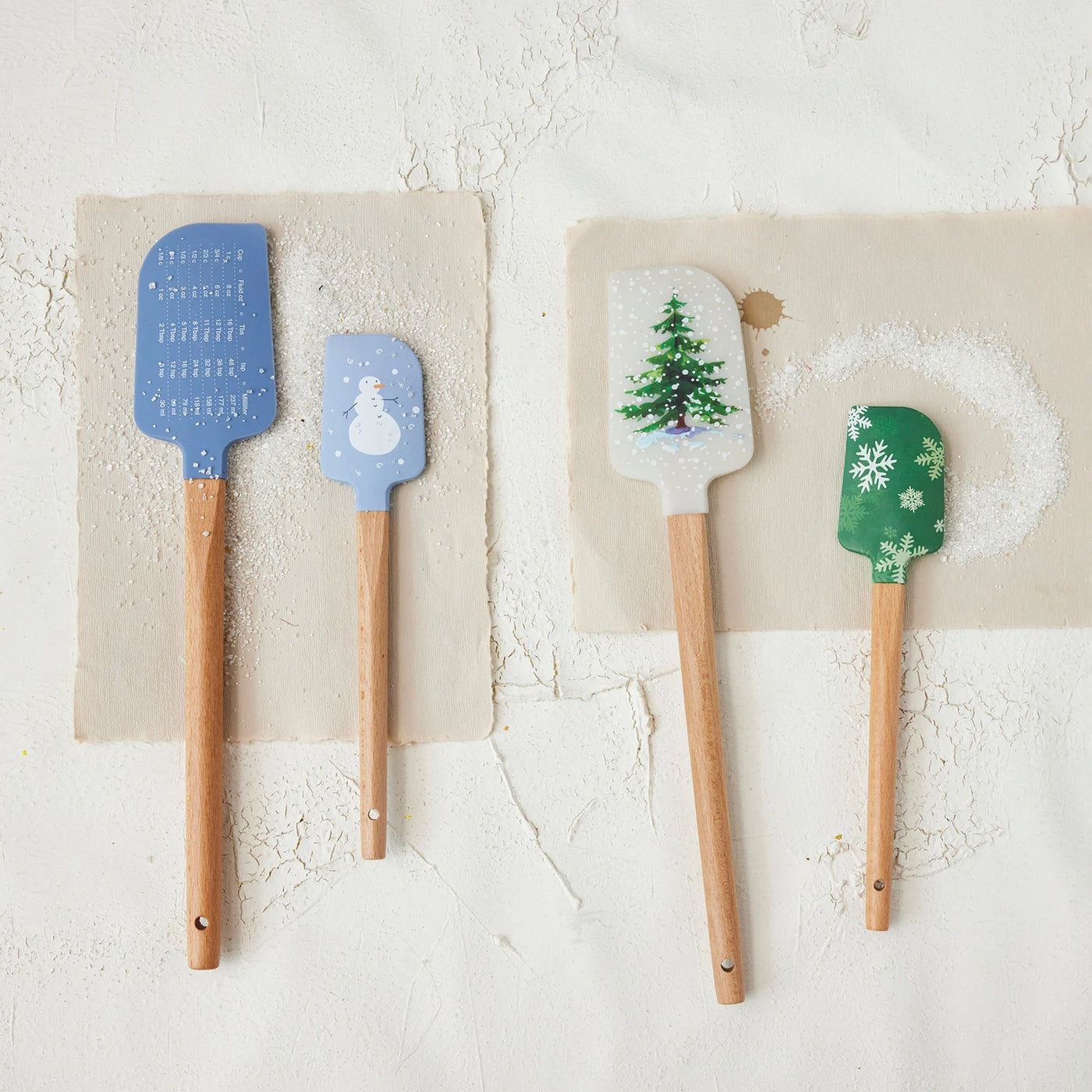 Snowman Spatula Set