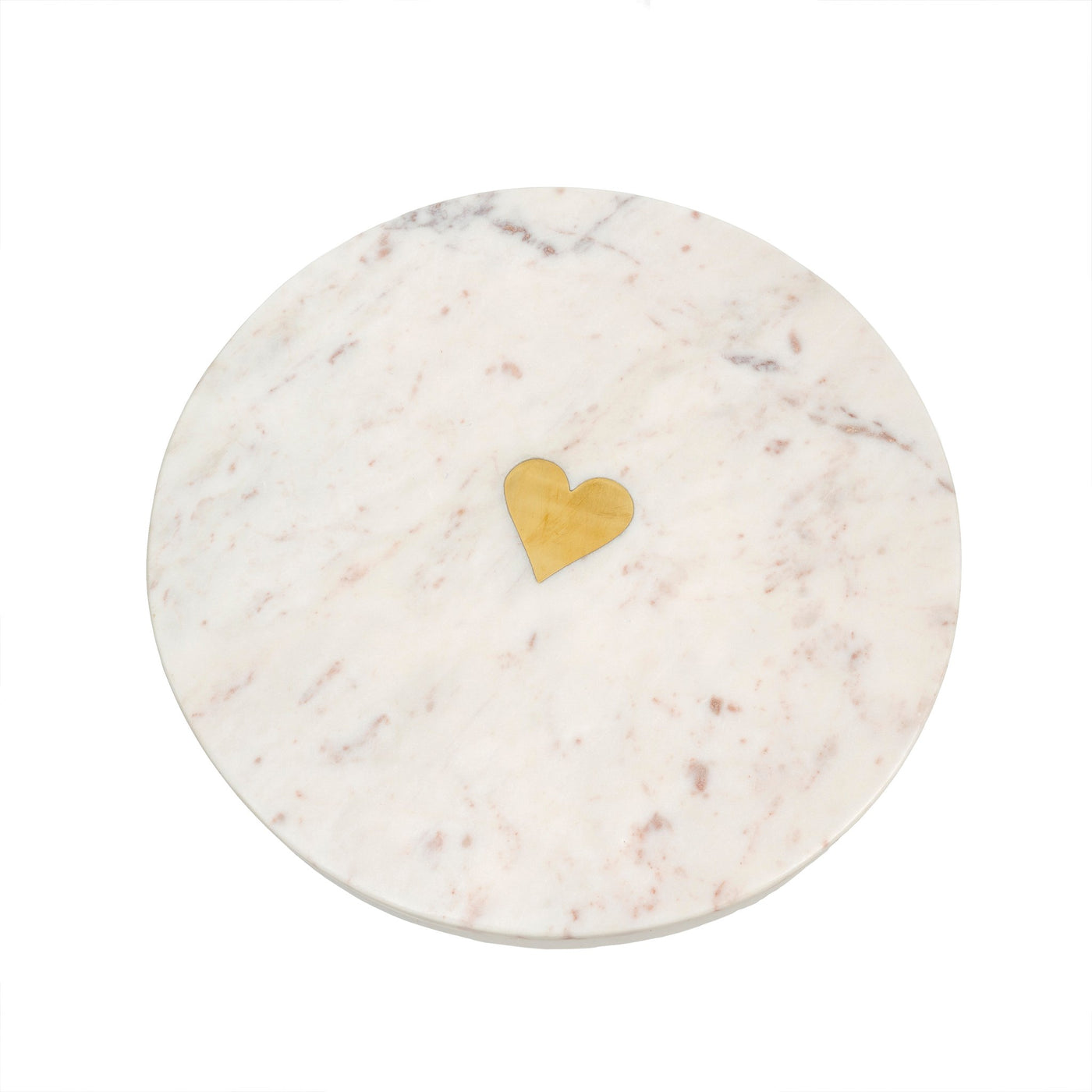 Marble Board with Gold Heart