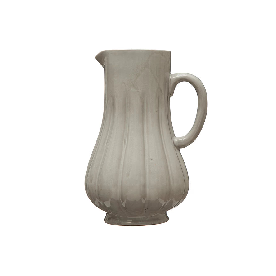 Fluted Pitcher